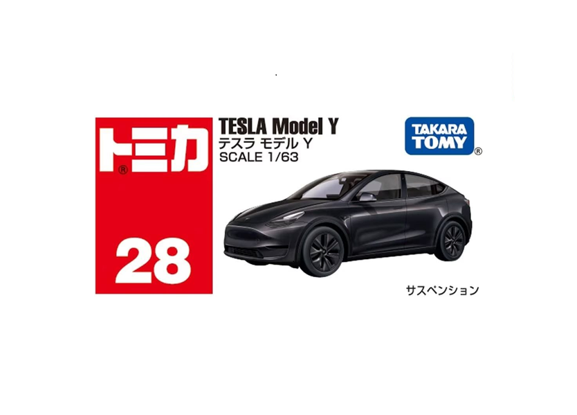 Tomica No28 - Tesla Model Y