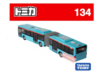 Tomica No. 134 - Mercedes-Benz Articulated Bus