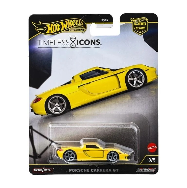 [Japanese Edition] HOTWHEELS Premium 1:64 Scale - CAR CUTURE TIMELESS ICONS - PORSHE CARREA GT