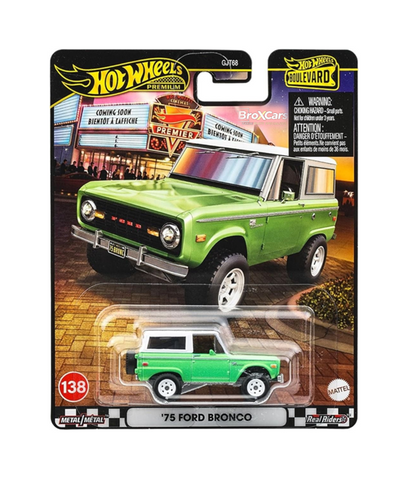 [Japanese Edition] Hot Wheels Premium 1:64 - Hot Wheels Boulevard - '75 FORD BRONCO