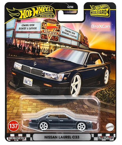 [Japanese Edition] Hot Wheels Premium 1:64 - Hot Wheels Boulevard - NISSAN LAUREL C33