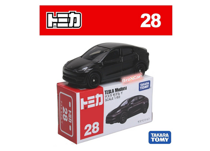 Tomica No28 - Tesla Model Y