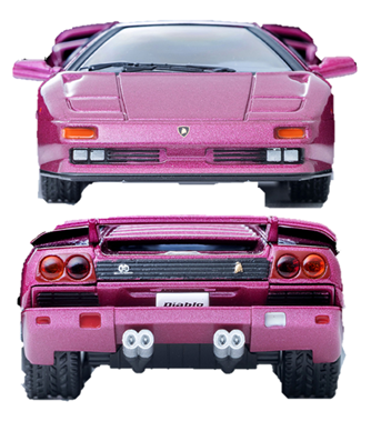 TOMYTEC Tomica Limited Vintage NEO - LV-N Lamborghini Diablo SE30 (Purple)